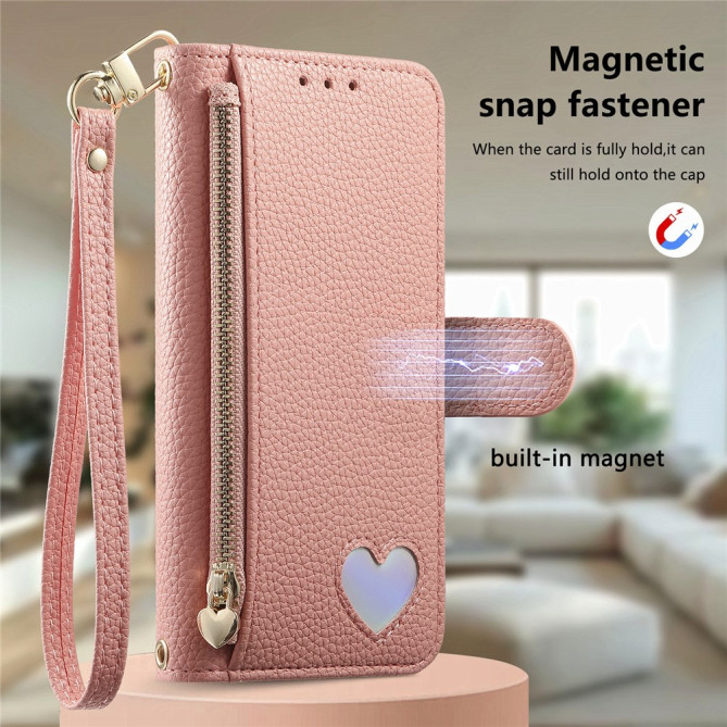 Housse Samsung Galaxy A37 Simili Cuir Fermeture Éclair JADE