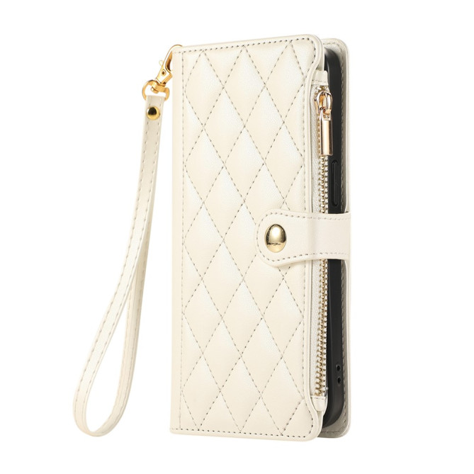 Housse Samsung Galaxy A37 Losange Fermeture Éclair