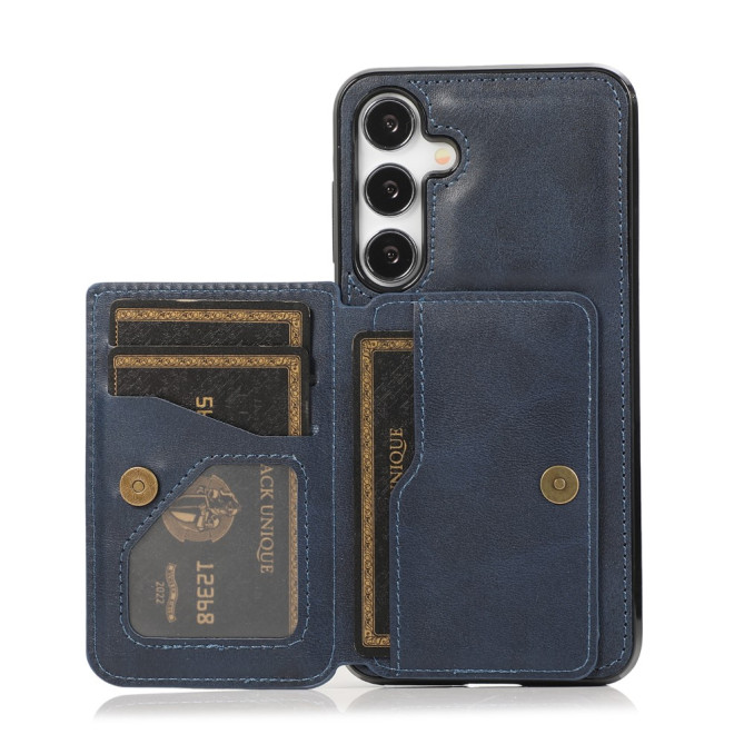 Coque Samsung Galaxy A37 Simili Cuir avec Support BRIA