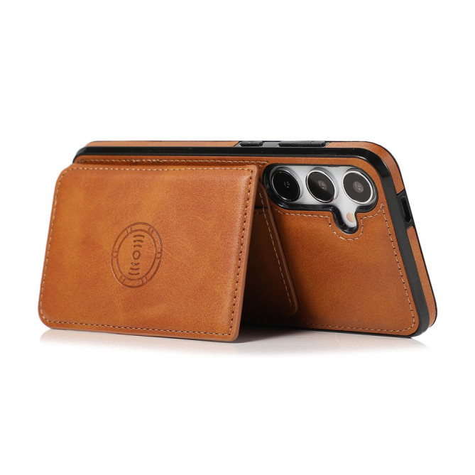 Coque Samsung Galaxy A37 Simili Cuir avec Support BRIA