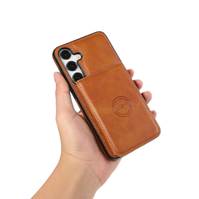 Coque Samsung Galaxy A37 Simili Cuir avec Support BRIA