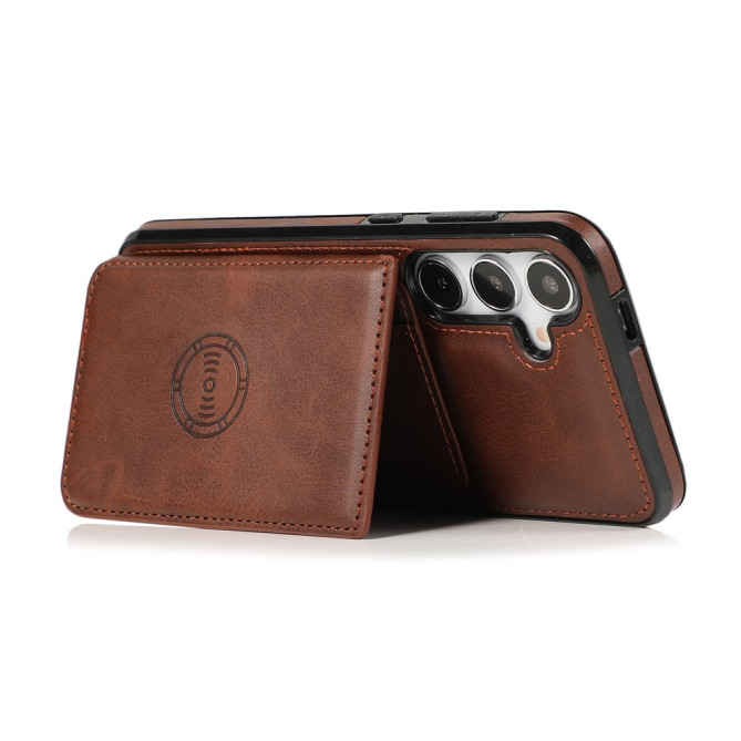 Coque Samsung Galaxy A37 Simili Cuir avec Support BRIA