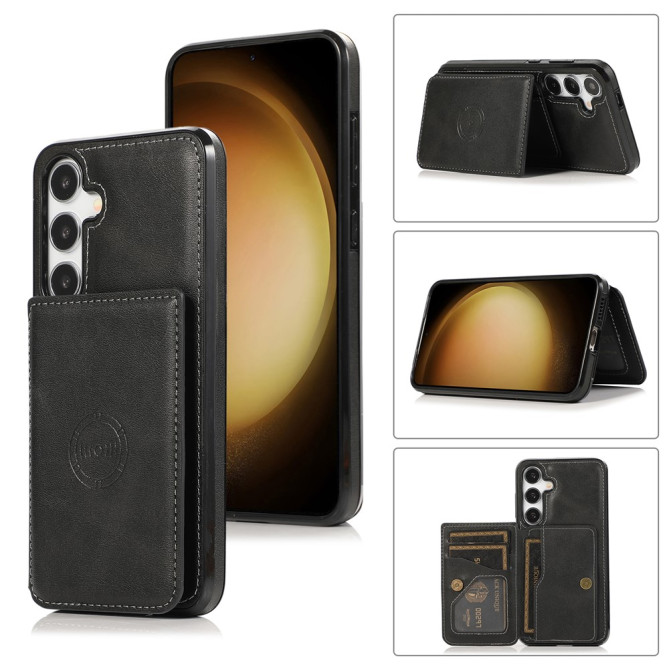 Coque Samsung Galaxy A37 Simili Cuir avec Support BRIA