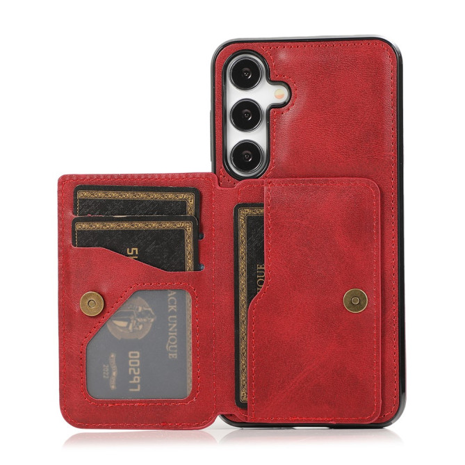 Coque Samsung Galaxy A37 Simili Cuir avec Support BRIA