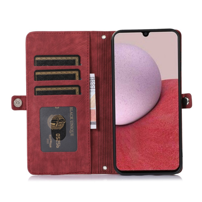 Housse Samsung Galaxy A37 Simili Cuir Fermeture Éclair KIRA