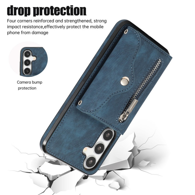 Housse Samsung Galaxy A37 Simili Cuir RFID ELVA