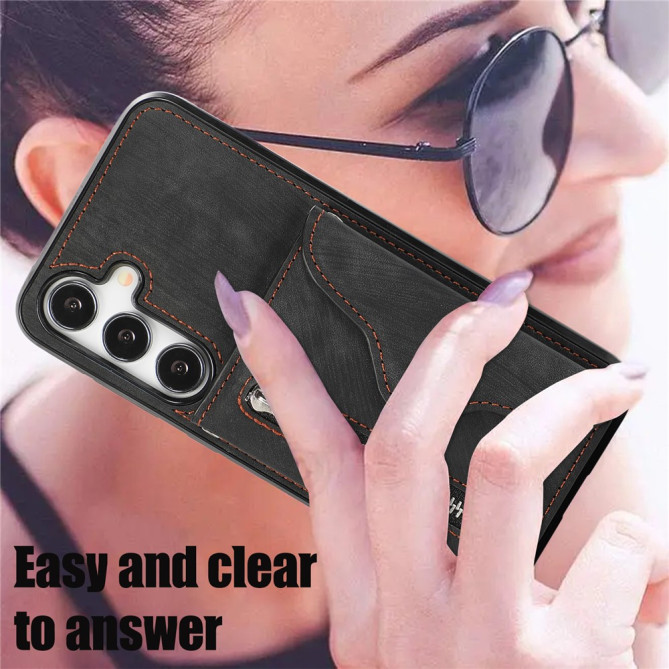 Housse Samsung Galaxy A37 Simili Cuir RFID ELVA