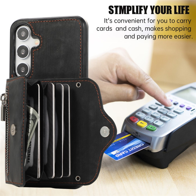 Housse Samsung Galaxy A37 Simili Cuir RFID ELVA