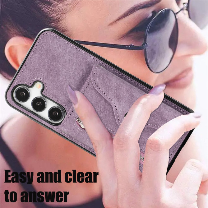 Housse Samsung Galaxy A37 Simili Cuir RFID ELVA