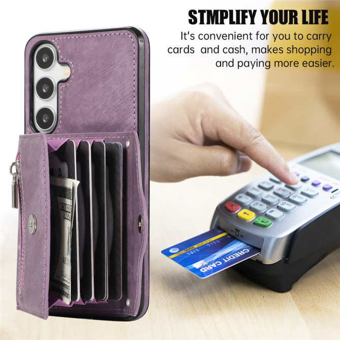 Housse Samsung Galaxy A37 Simili Cuir RFID ELVA