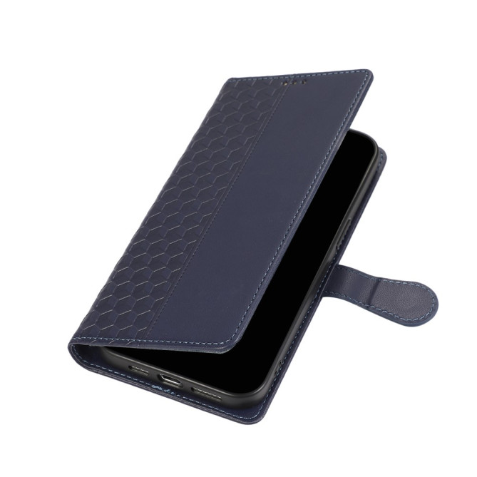 Housse Samsung Galaxy A37 Losange avec Dragonne DINA