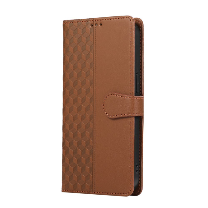 Housse Samsung Galaxy A37 Losange avec Dragonne DINA