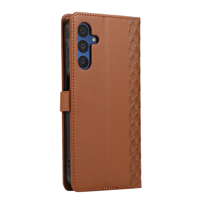 Housse Samsung Galaxy A37 Losange avec Dragonne DINA