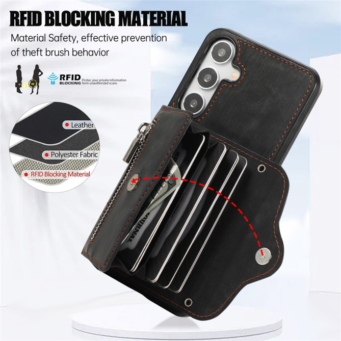 Coque Samsung Galaxy A37 TPU + PC Support Dragonne