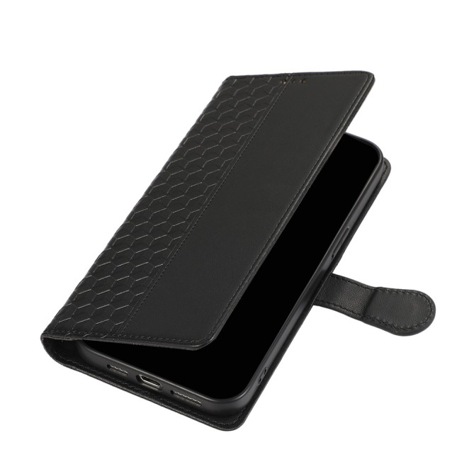 Housse Samsung Galaxy A37 Losange avec Dragonne DINA