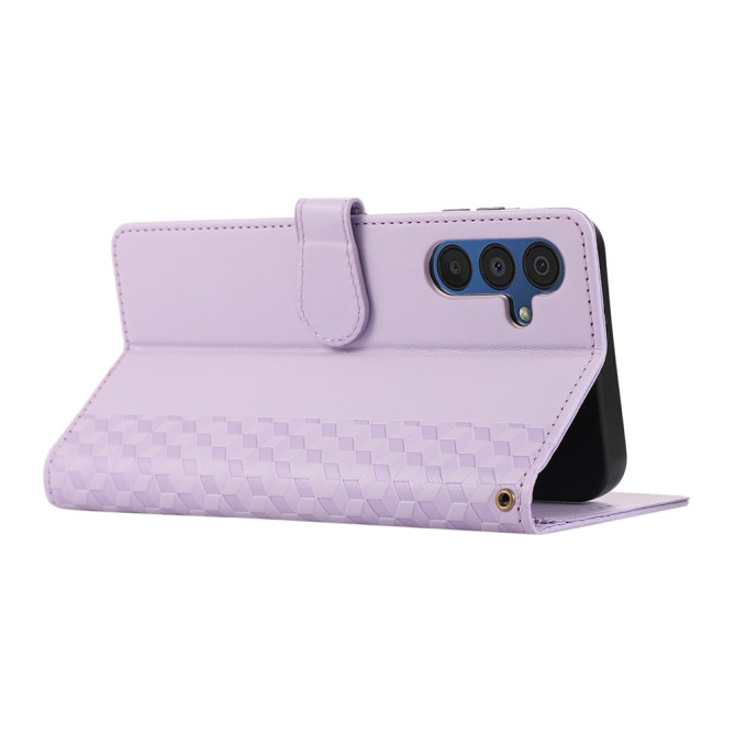 Housse Samsung Galaxy A37 Losange avec Dragonne DINA