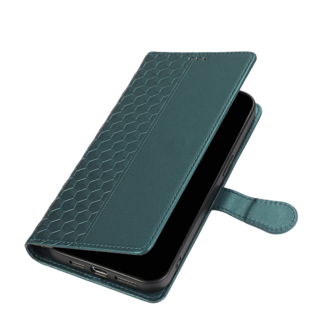 Housse Samsung Galaxy A37 Losange avec Dragonne DINA