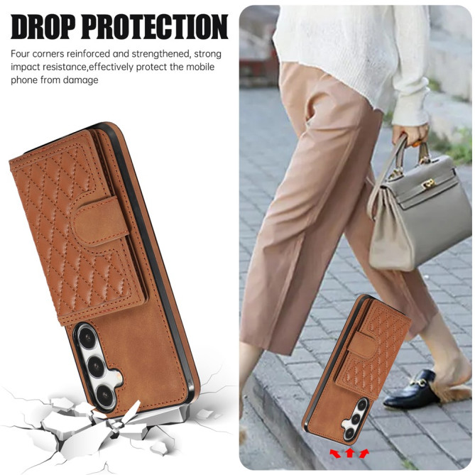 Coque Samsung Galaxy A37 Losange avec Support