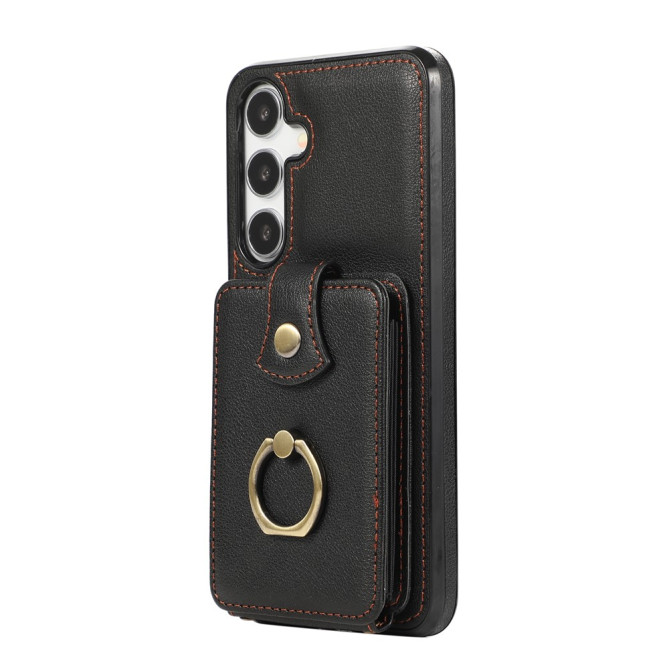 Coque Samsung Galaxy A37 Simili Cuir Support Dragonne