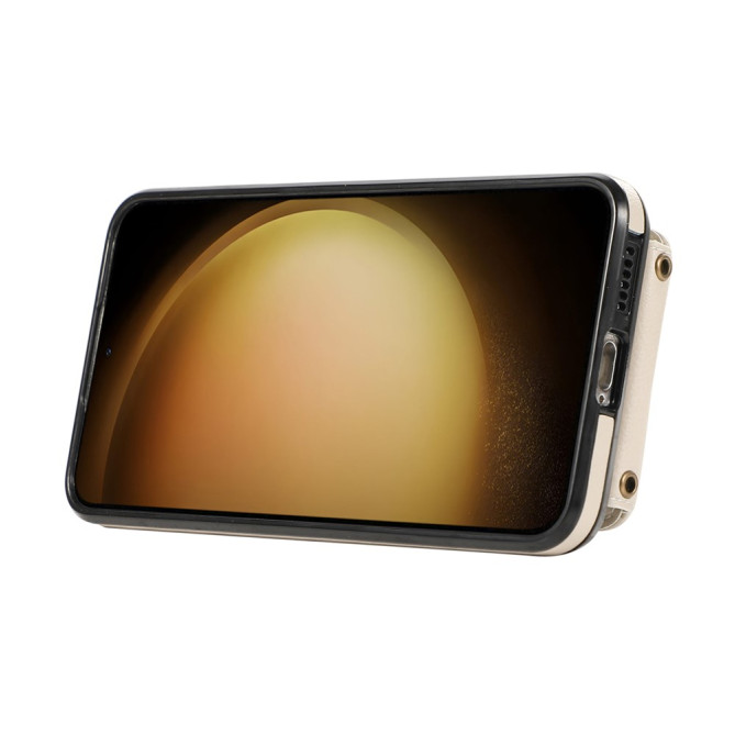 Coque Samsung Galaxy A37 Simili Cuir Support Dragonne