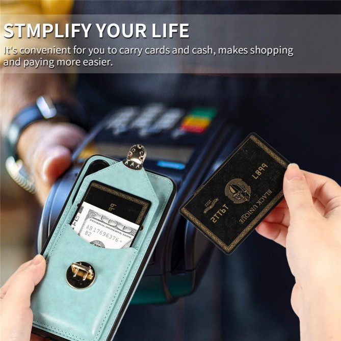 Coque Samsung Galaxy A37 Simili Cuir Support Dragonne ALBA