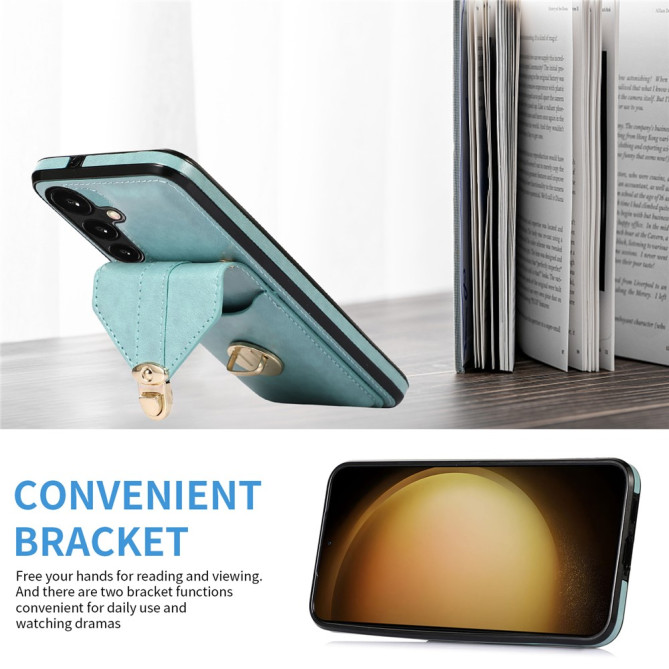 Coque Samsung Galaxy A37 Simili Cuir Support Dragonne ALBA