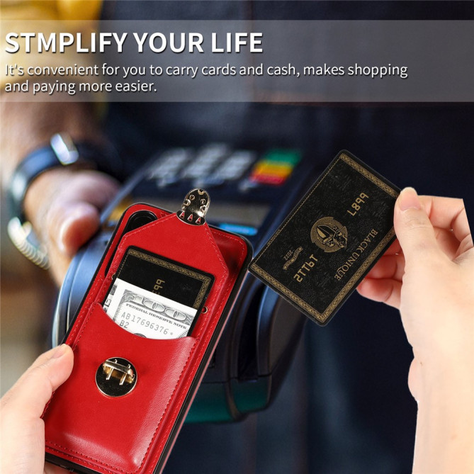 Coque Samsung Galaxy A37 Simili Cuir Support Dragonne ALBA