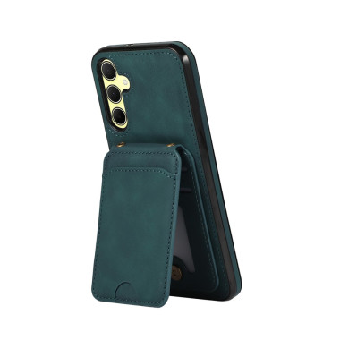 Coque Samsung Galaxy A37 Simili Cuir Support Dragonne BRIA
