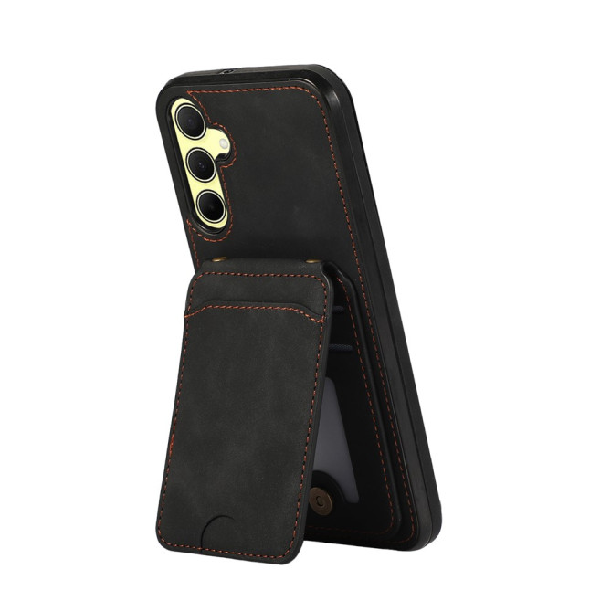Coque Samsung Galaxy A37 Simili Cuir Support Dragonne BRIA
