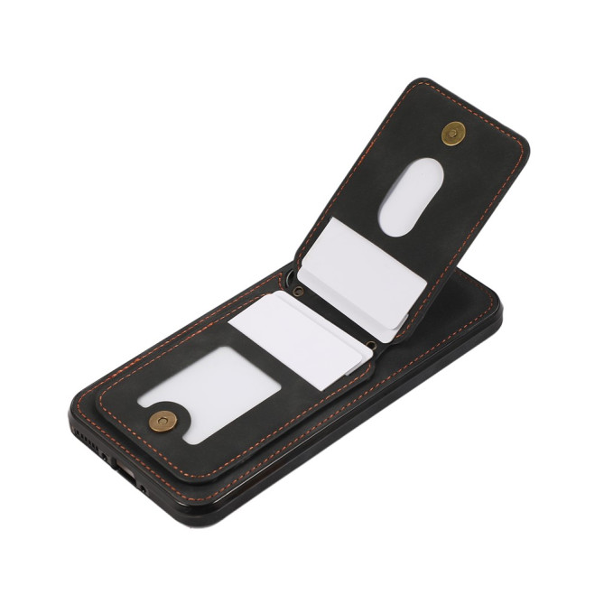 Coque Samsung Galaxy A37 Simili Cuir Support Dragonne BRIA