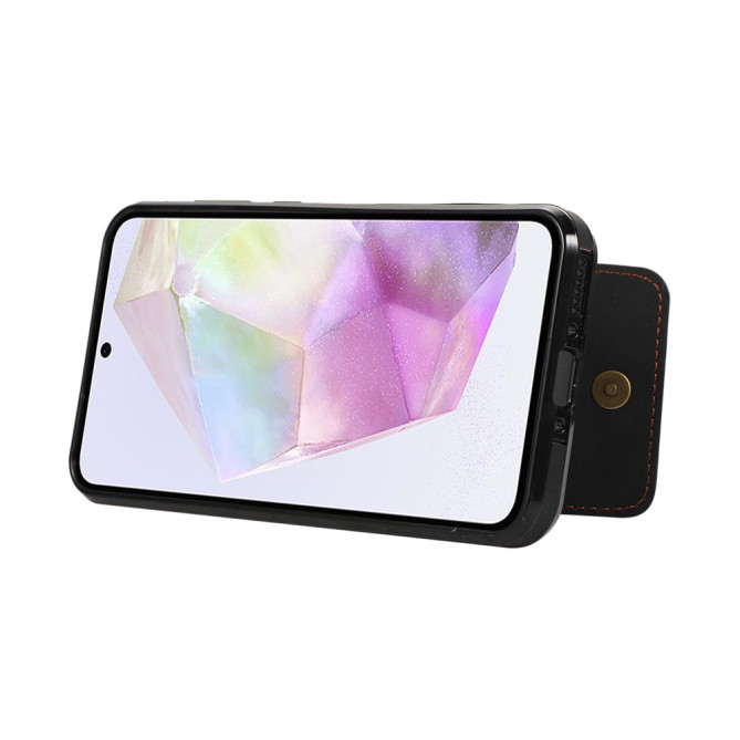 Coque Samsung Galaxy A37 Simili Cuir Support Dragonne BRIA