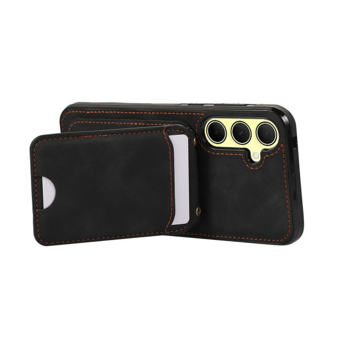 Coque Samsung Galaxy A37 Simili Cuir Support Dragonne BRIA