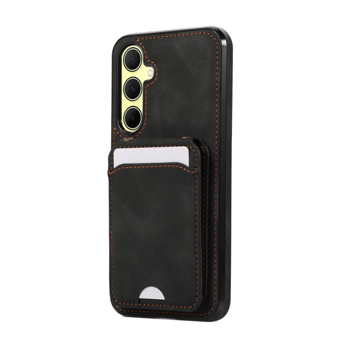 Coque Samsung Galaxy A37 Simili Cuir Support Dragonne BRIA