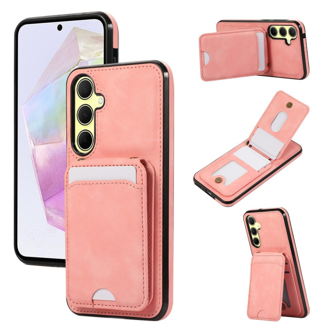 Coque Samsung Galaxy A37 Simili Cuir Support Dragonne BRIA