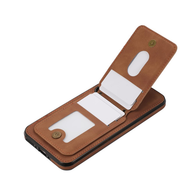 Coque Samsung Galaxy A37 Simili Cuir Support Dragonne BRIA