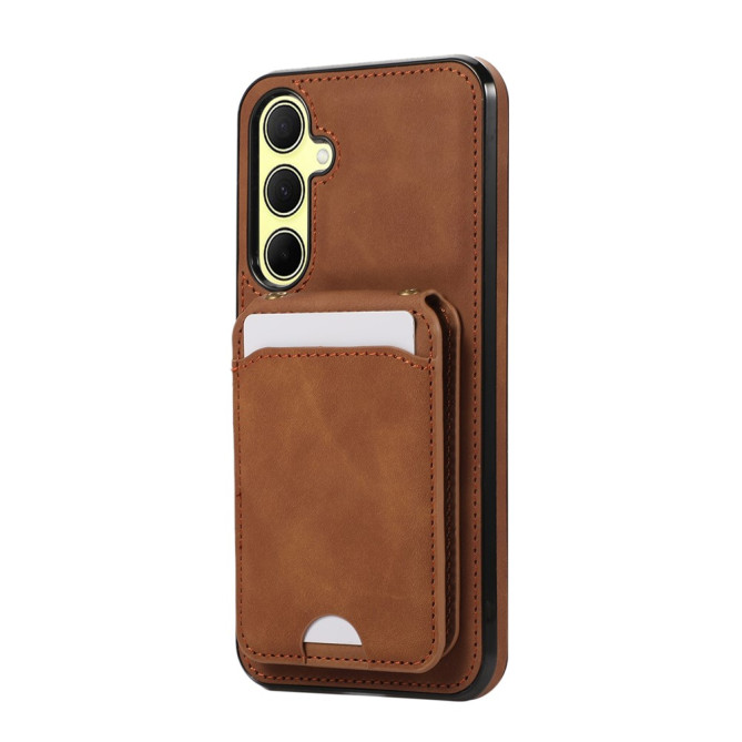 Coque Samsung Galaxy A37 Simili Cuir Support Dragonne BRIA