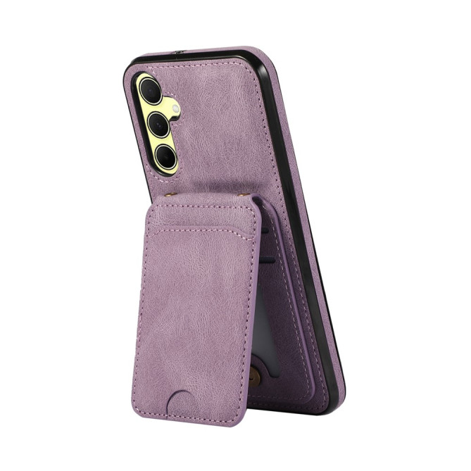 Coque Samsung Galaxy A37 Simili Cuir Support Dragonne BRIA