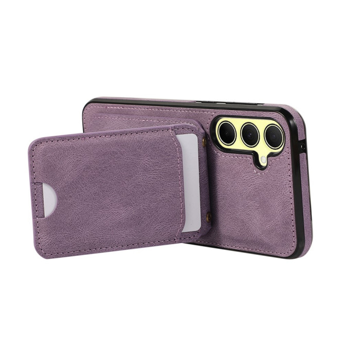 Coque Samsung Galaxy A37 Simili Cuir Support Dragonne BRIA