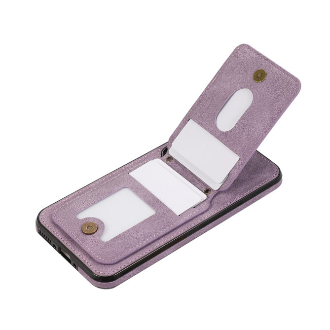 Coque Samsung Galaxy A37 Simili Cuir Support Dragonne BRIA