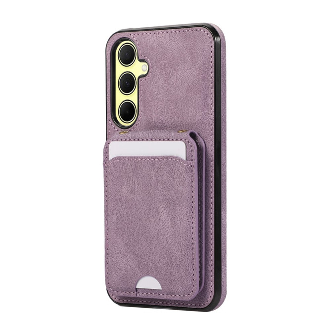 Coque Samsung Galaxy A37 Simili Cuir Support Dragonne BRIA