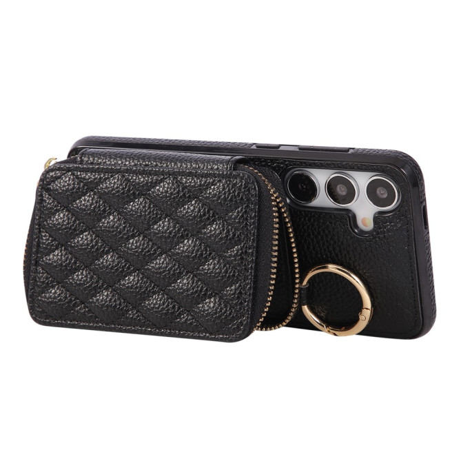 Housse Samsung Galaxy A37 Simili Cuir Fermeture Éclair MAIA