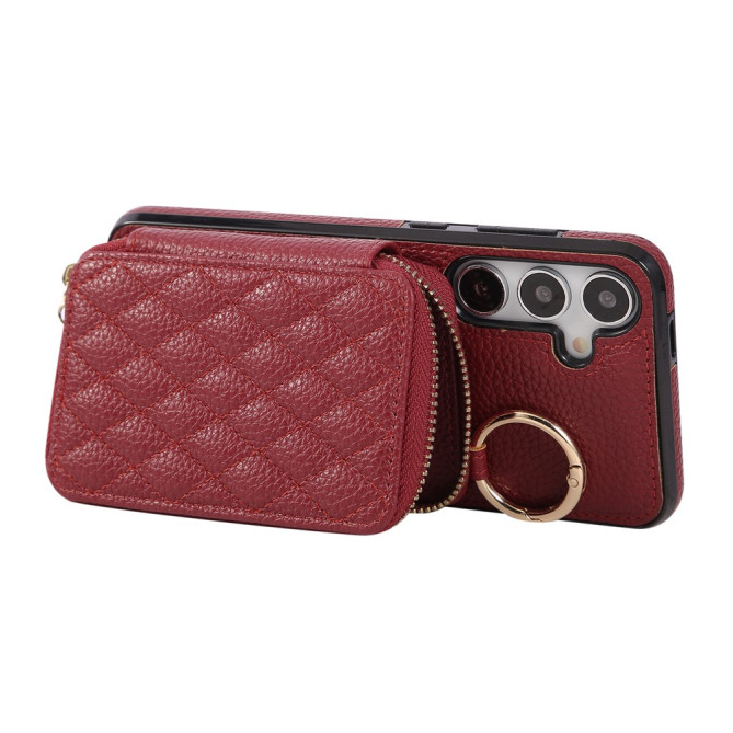 Housse Samsung Galaxy A37 Simili Cuir Fermeture Éclair MAIA