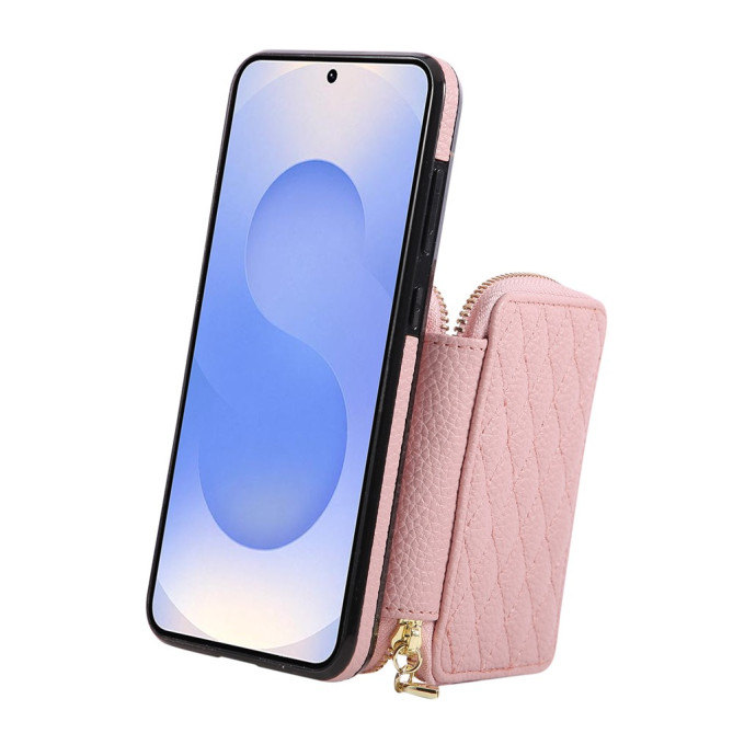 Housse Samsung Galaxy A37 Simili Cuir Fermeture Éclair MAIA