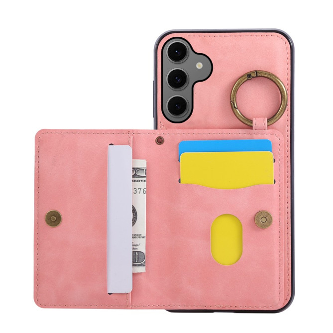 Coque Samsung Galaxy A37 Simili Cuir avec Support CARA