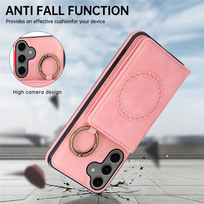 Coque Samsung Galaxy A37 Simili Cuir avec Support CARA