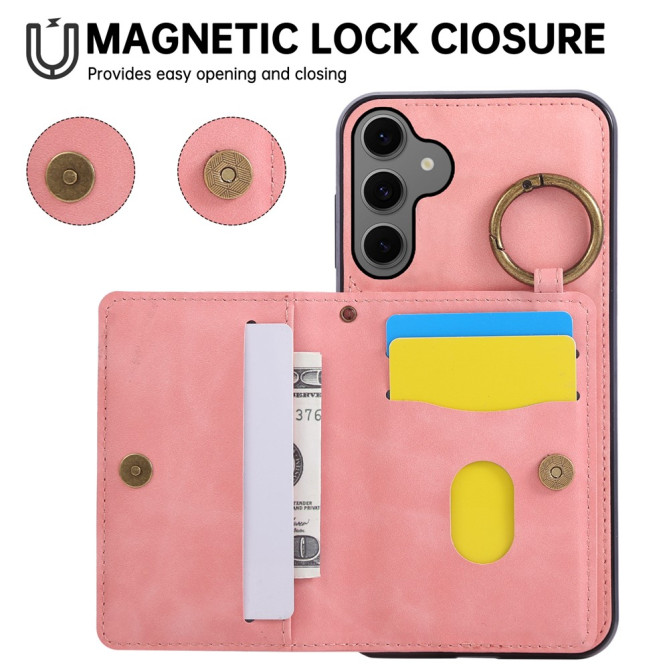 Coque Samsung Galaxy A37 Simili Cuir avec Support CARA