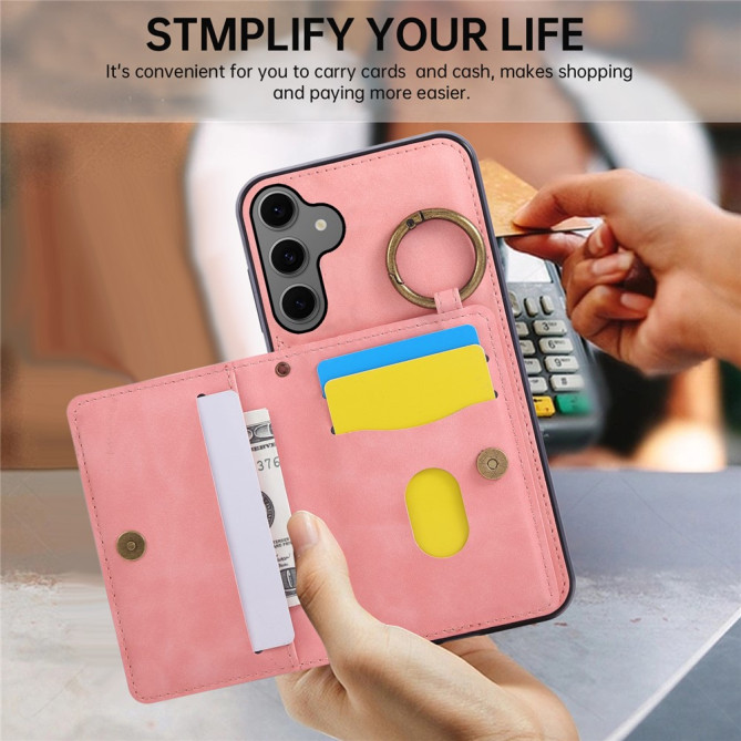 Coque Samsung Galaxy A37 Simili Cuir avec Support CARA