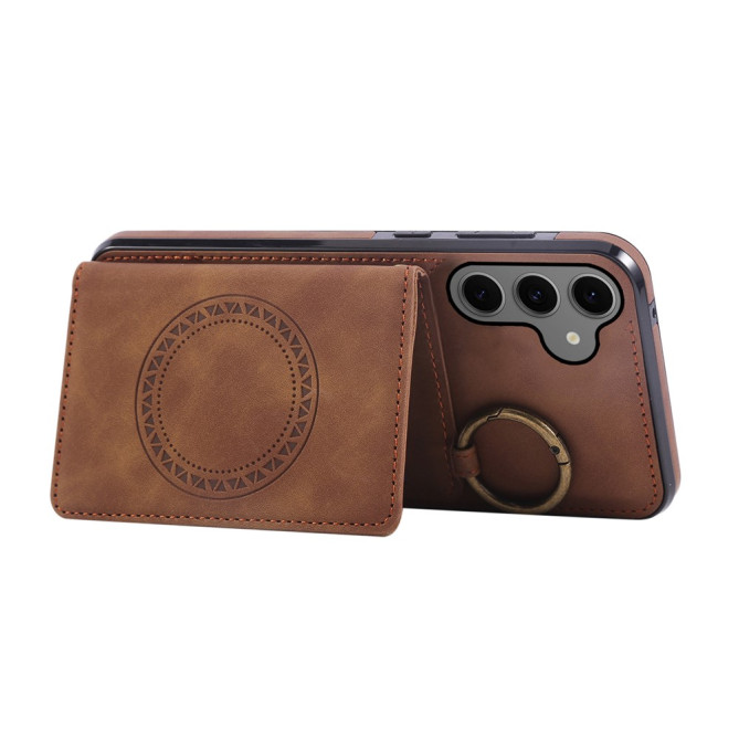 Coque Samsung Galaxy A37 Simili Cuir avec Support CARA