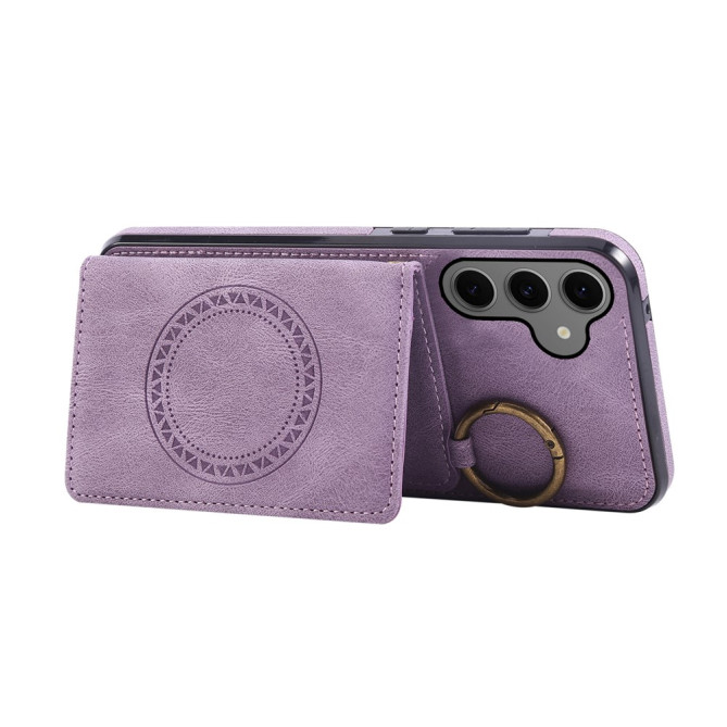 Coque Samsung Galaxy A37 Simili Cuir avec Support CARA