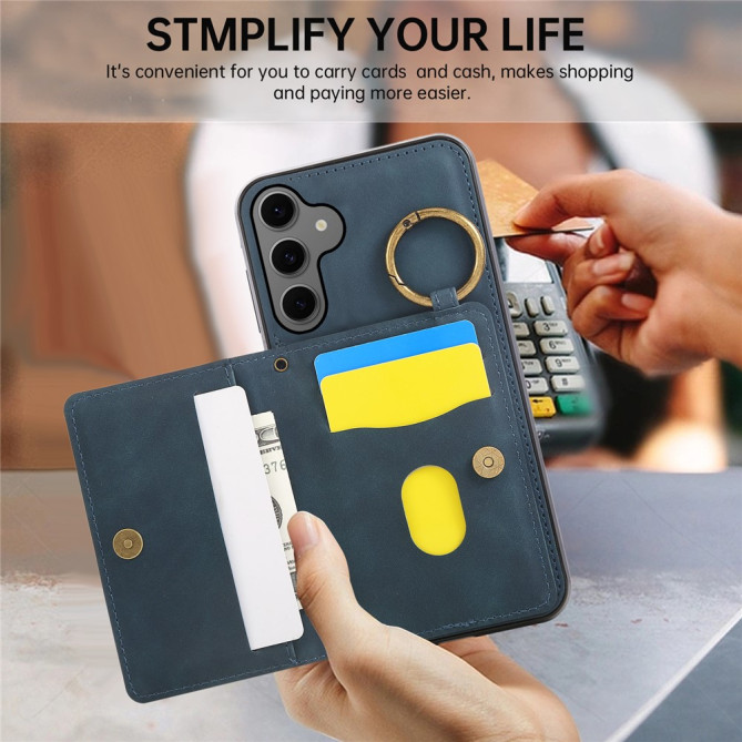 Coque Samsung Galaxy A37 Simili Cuir avec Support CARA